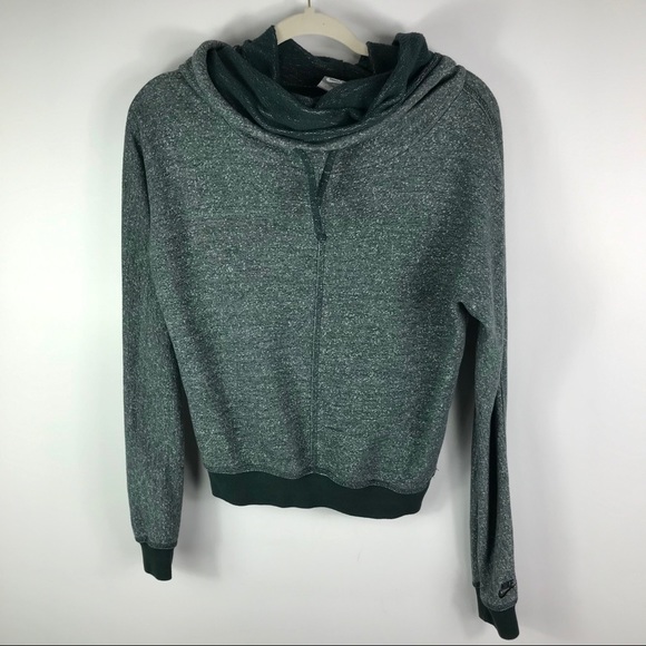 nike green sweater